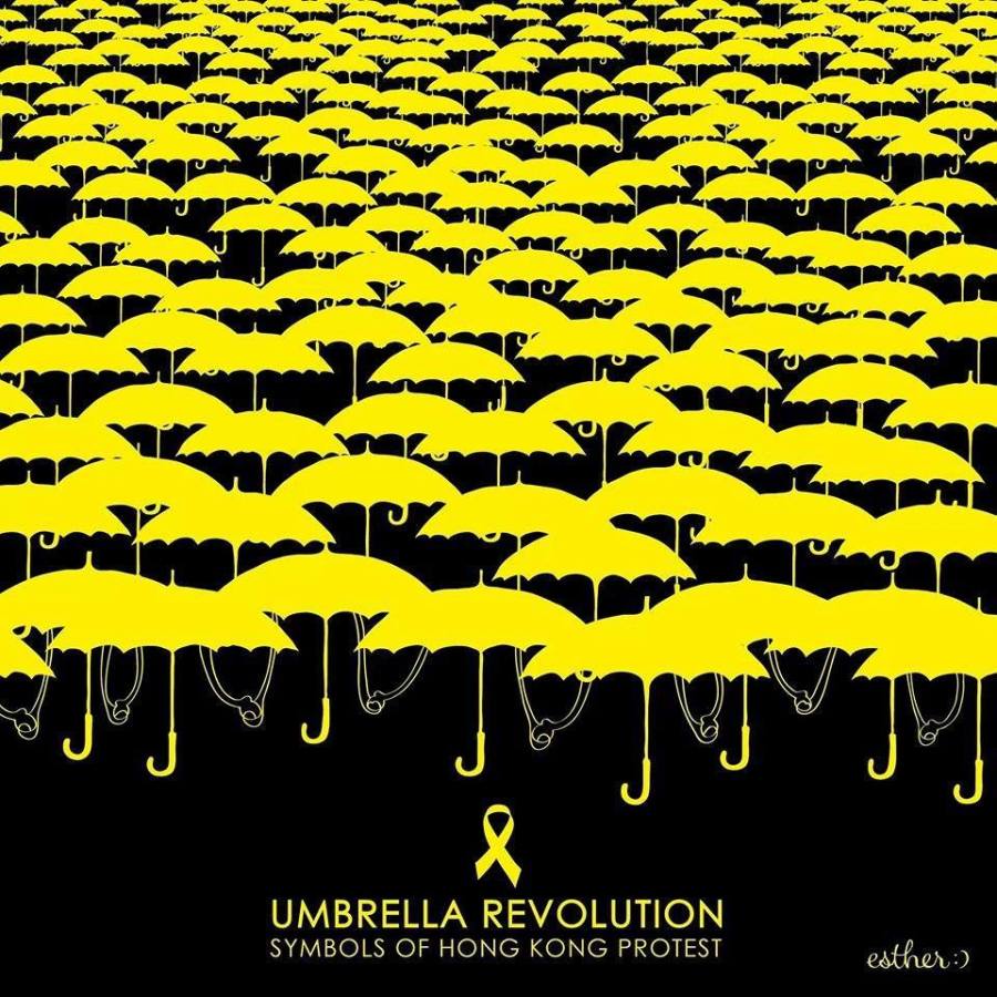Umbrella Revolution in Hong Kong