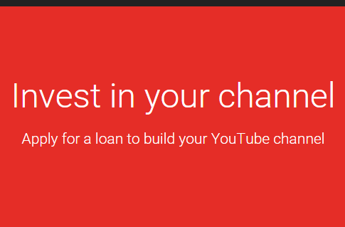 YouTube Loans