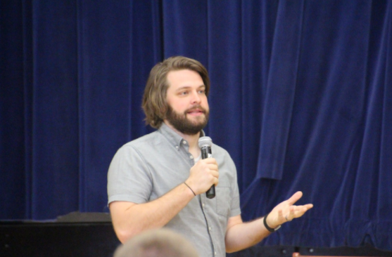 OP Welcomes Guest Speaker Kyle Scheele