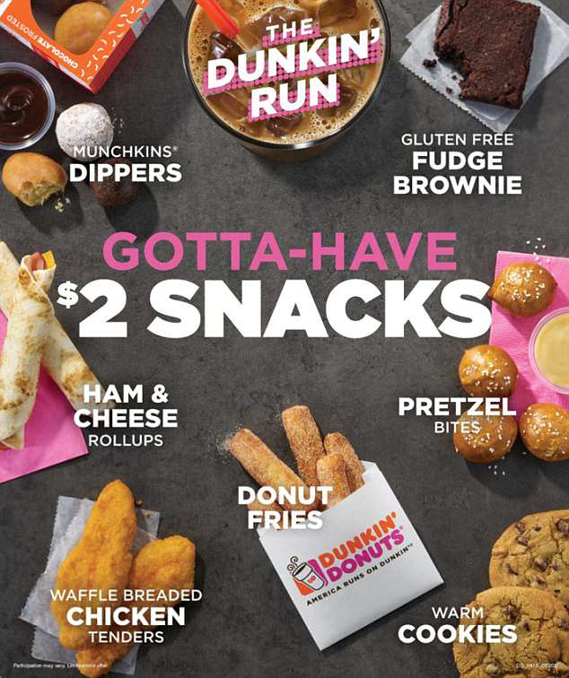 Dunkin’ Donuts’ New (and bland) Menu