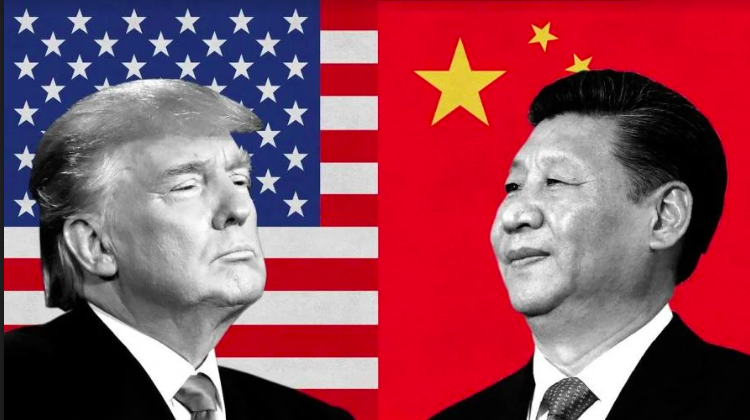 American President Donald Trump and Chinese President Xi Jinping