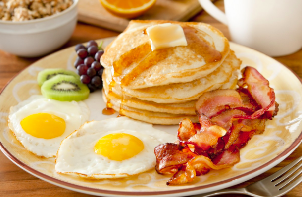 An example of the delicious food served at the Father-Son Breakfast