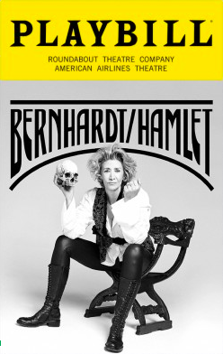 Playbill for Bernhardt/Hamlet on  Broadway