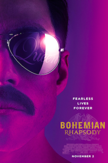 Promotional poster for Bohemian Rhapsody