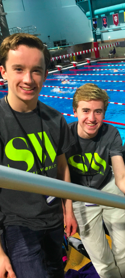 Two OP Omega Members Intern with Swimming World Magazine