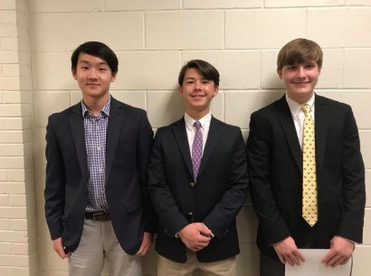 From Left to Right: James Kim, Steven Fudenna, Jack Coyne
