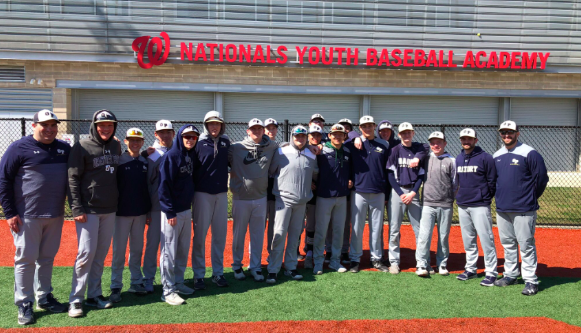 Baseball Team Heads to DC for Spring Training