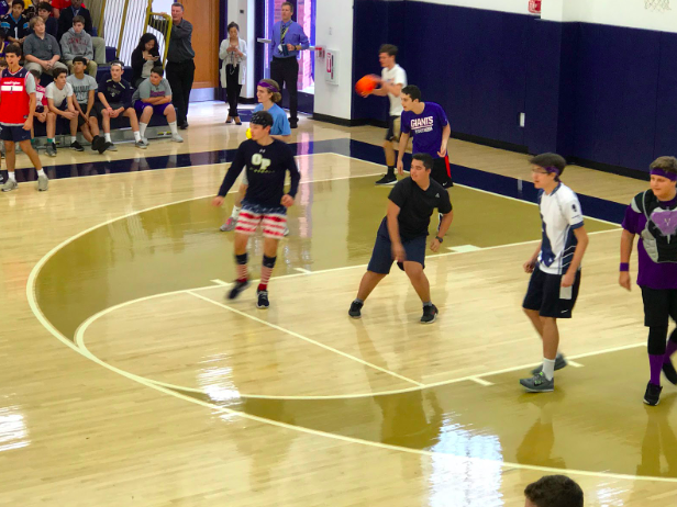 The dodgeball tournament is the highlight of the week!
