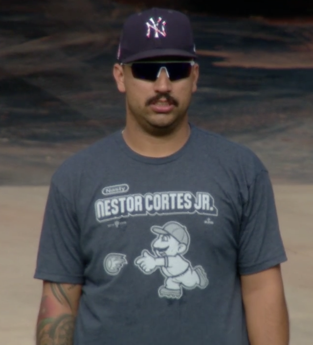 The tale of New York Yankees' 'Nasty Nestor' Cortes and his magic mustache  - ESPN