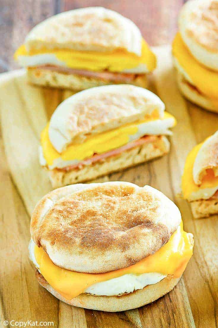 (Image of the McDonalds Egg McMuffin courtesy of copykat.com)