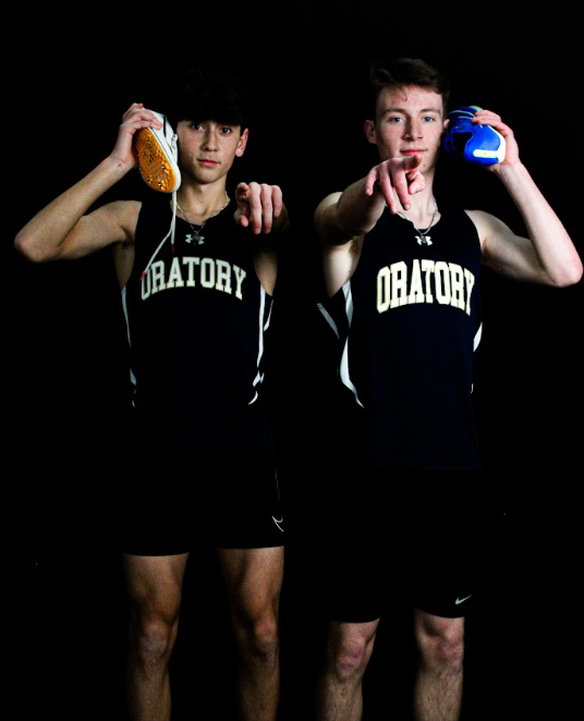 Sophomore Varsity Jumpers Lucas Costa & Brody Sheehan 