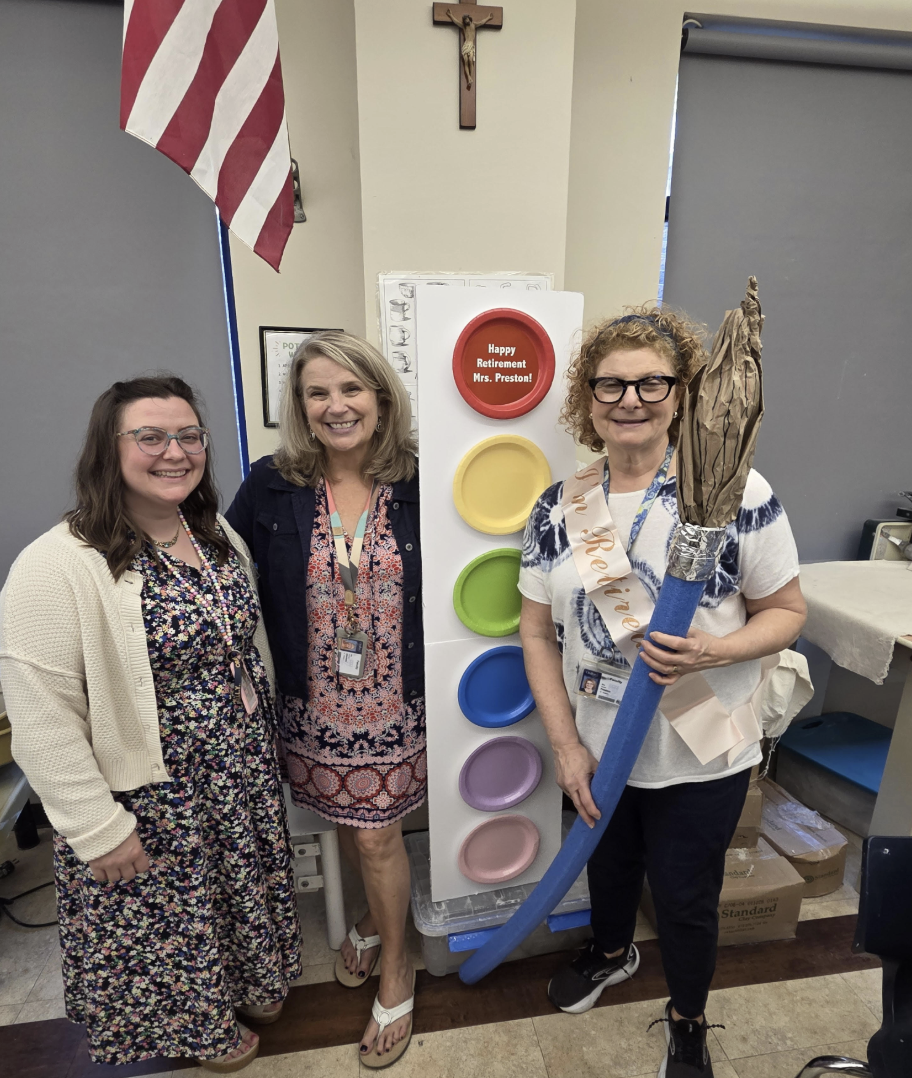Mrs. Preston Retires
